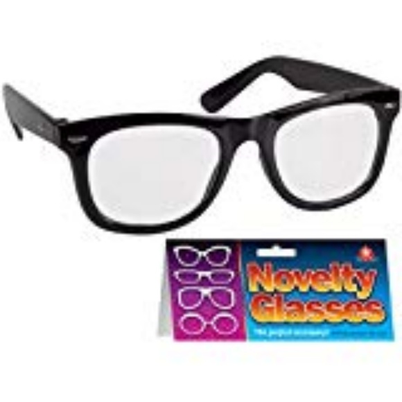 Loftus Other - - Geek Nerd Black Frame Clear Lens Glasses
